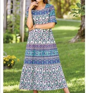 Anklelength Cotton Muumuu 